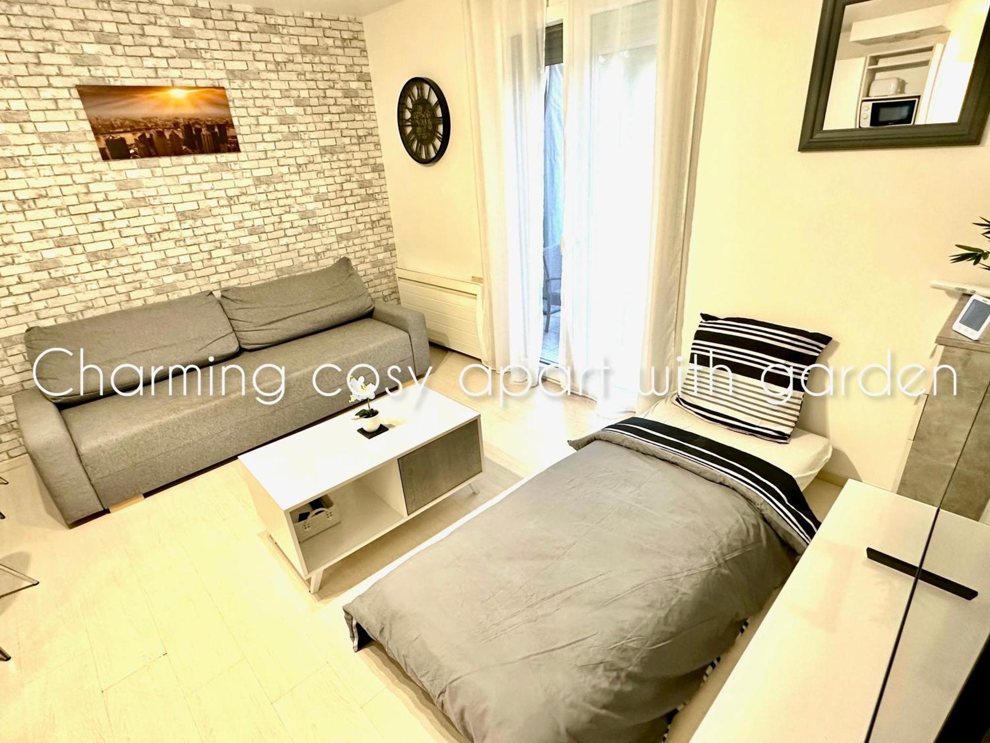 Charming Cosy Apart With Garden Free Parking Apartment Claye-Souilly Ngoại thất bức ảnh